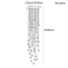 Modern Diamond Cut Crystal Chandelier - Gold
