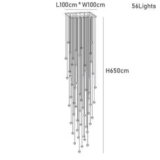 Modern Diamond Cut Crystal Chandelier - Gold