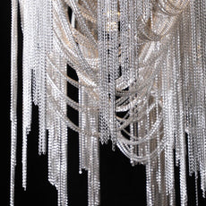 Art Deco Chandelier - Round