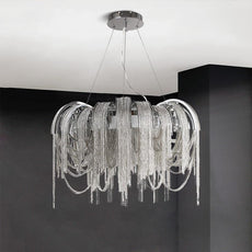 Art Deco Chandelier - Round