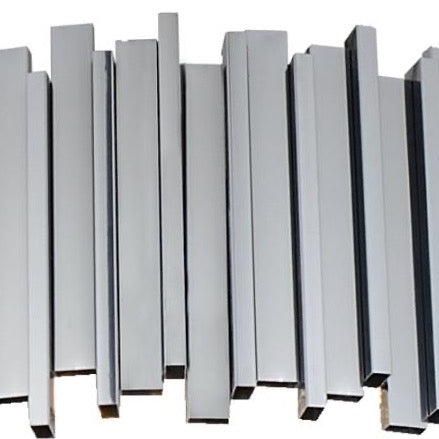 Chrome and Crystal Chandelier