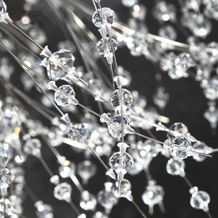 Starburst Crystal Chandelier - Rectangular