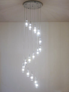 Crystal Blocks Chandelier