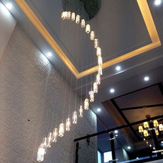 Crystal Blocks Chandelier