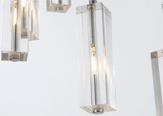 Crystal Blocks Chandelier