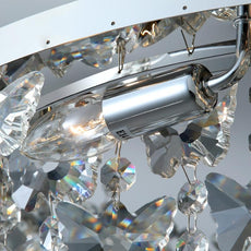 Crystal Icicles Ceiling Flush Mount