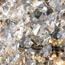 Crystal Icicles Ceiling Flush Mount