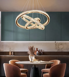 Araña de nudo de cristal