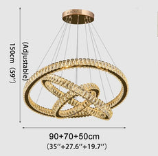 Araña de nudo de cristal