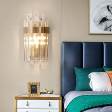 Elegant Crystal Wall Light