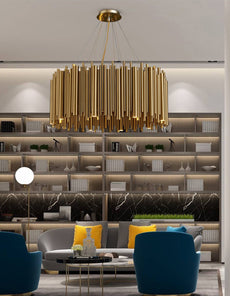 Tubes Chandelier