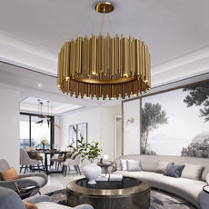 Tubes Chandelier