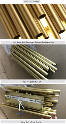 Tubes Wall Light