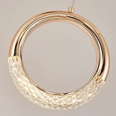 Minimalist LED Light Rings Chandelier