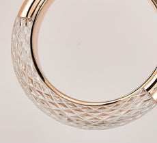 Minimalist LED Light Rings Chandelier
