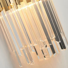 Gold and Crystal Wall Light