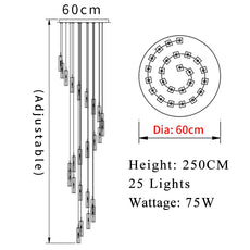 Crystal Blocks Chandelier