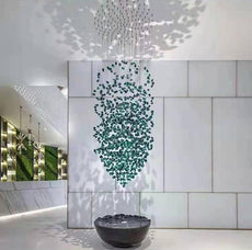 Large Crystal Falls Chandelier