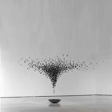 Large Crystal Falls Chandelier