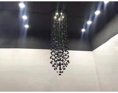 Large Crystal Falls Chandelier