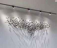 Large Crystal Falls Chandelier