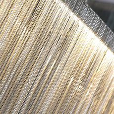 String Light Chandelier - Round