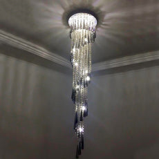 Retro Draped Crystal Chandelier