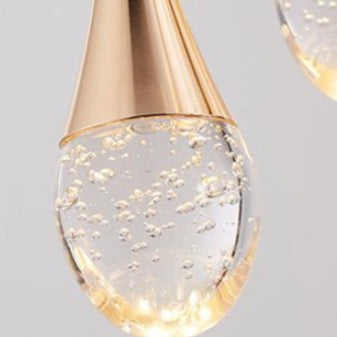 Spumante Crystal Chandelier and Pendants