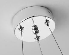 Colgantes de cocina con luces de cadena