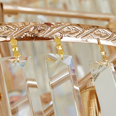 Crystal Falls Foyer Chandelier