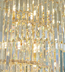 Crystal Falls Foyer Chandelier