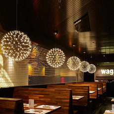 LED Globe Chandelier and Pendants