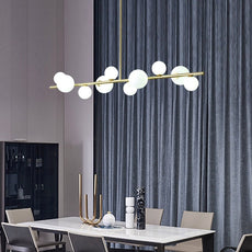 Lámpara colgante horizontal