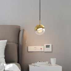 Colgantes de orbe diagonal