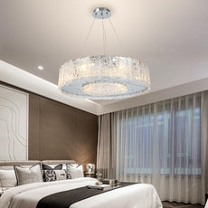 Crystal Band Chandelier