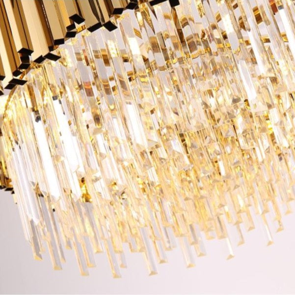 Gold and Crystal Chandelier | Jade Connor Design Store