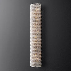 Lámpara de pared moderna de cristal glamuroso