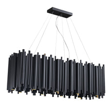 Tubes Chandelier Oval