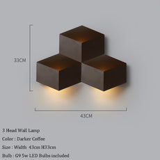 Modern Chevron Wall Light Configurations